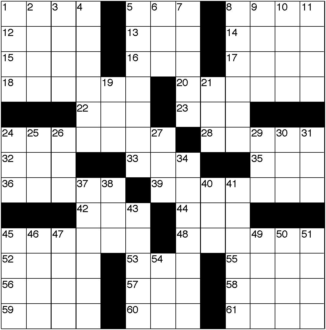 Irish Examiner USA Crossword